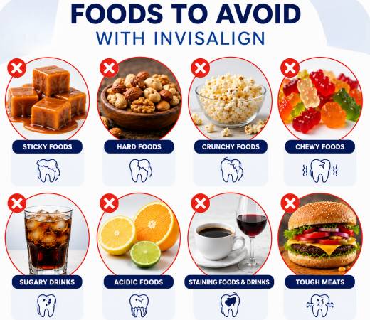 Foods to Avoid with Invisalign