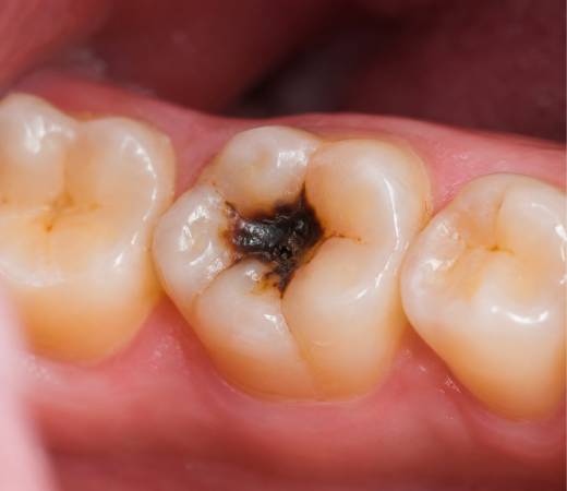 Dark Spot on Tooth